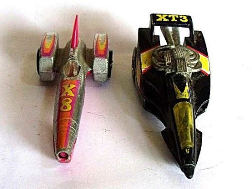 Hot Wheels Car Exotic Racing Models – Set of 2 Hot Wheels, X8 Die Cast Toy and XT3 Rocket Cars – Collectible Toy Miniature Cars