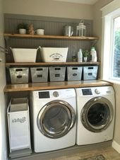 35+ Stunning Rustic Functional Laundry Room Ideas Best For Farmhouse Home Design