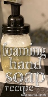 Cheap and better for you hand soap.