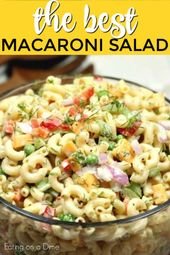 EASY MACARONI SALAD RECIPE