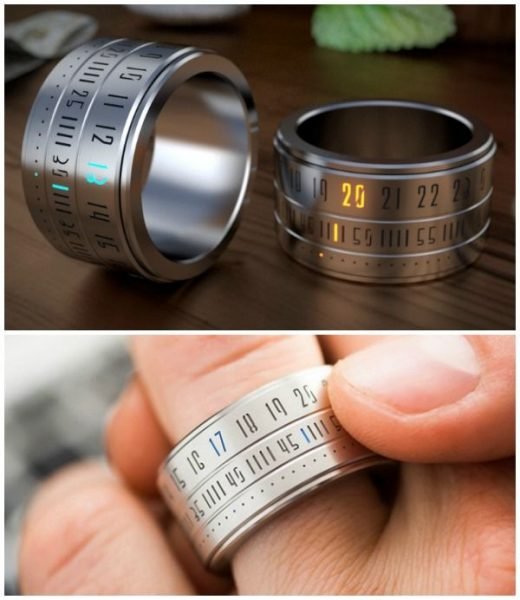 Ring Clock: your Watch on your Finger