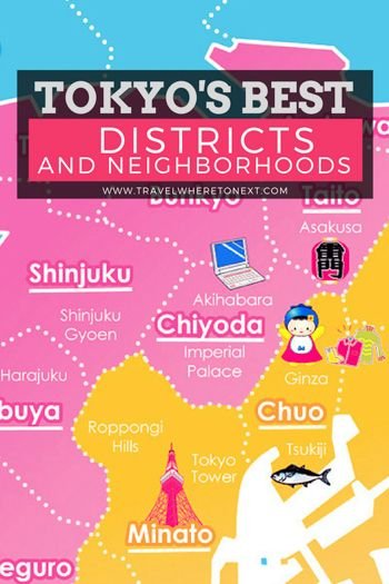A Quick Guide to Tokyo’s Best Districts & Neighborhoods