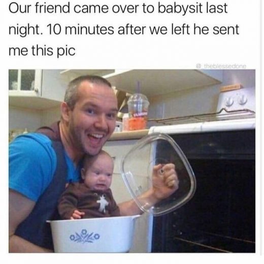30 Seriously Funny Babysitter Memes