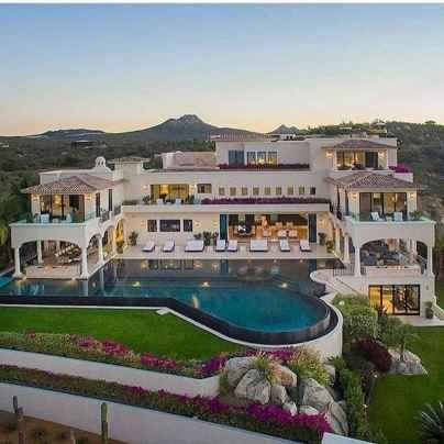 40 Stunning Mansions Luxury Exterior Design Ideas (41