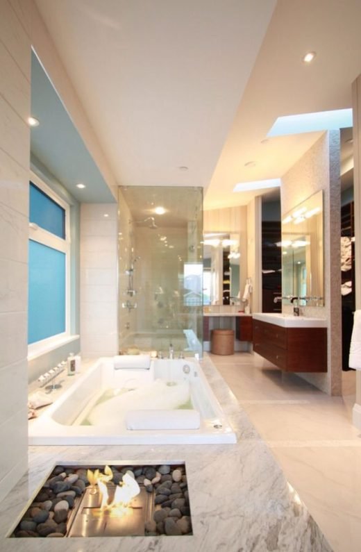 50 Stunning Luxury Apartment Bathroom Design & Decoration Ideas