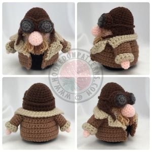 Biker Gonk Free Crochet Pattern – Toy Clothes