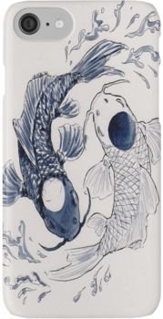 Ying Yang Koi Fish | iPhone Case & Cover