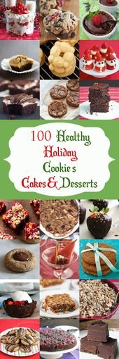 100+ Healthy Christmas and Holiday Dessert Recipes