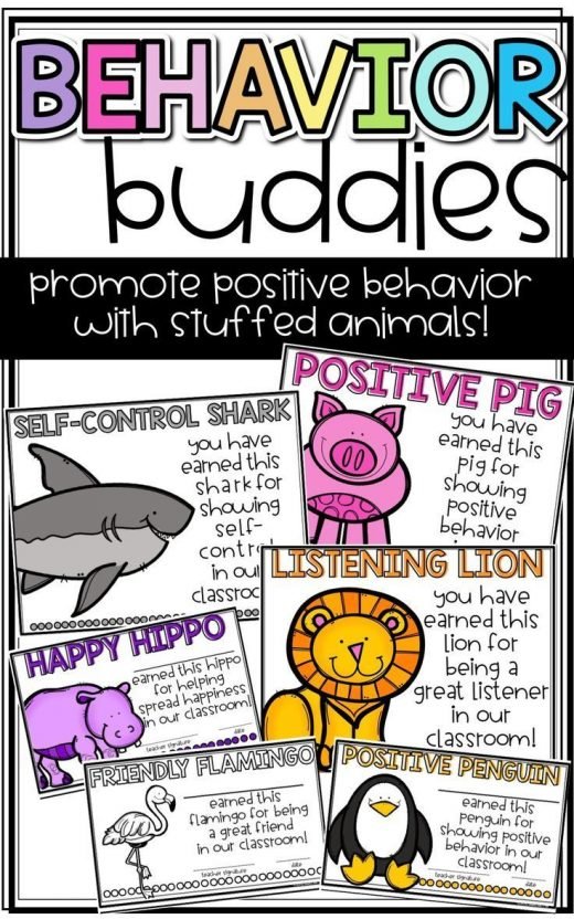 Behavior Buddies: Promoting Positive Behavior with Stuffed Animals