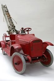 Buddy L fire truck…circa 1926. Learn about your collectibles, antiques, valuab…
