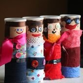 Pringles Can People – Treasure Jars for Kids to Make