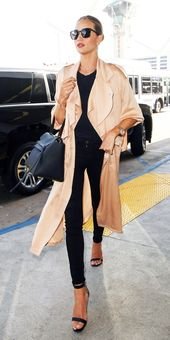 100 Celebrity-Inspired Outfits to Wear on a Plane