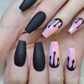43 Pretty Nail Acrylic Art Designs and Ideas