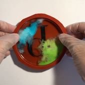 Demolding a resin art piece