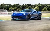 Download wallpapers 4k, Chevrolet Corvette Grand Sport, road, 2018 cars, supercars, blue Corvette, Chevrolet besthqwallpapers.com