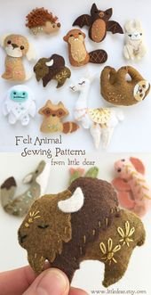 Embroidery, craft patterns and kits made just for you by littledear