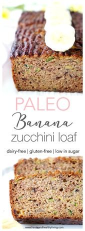 Flourless Banana Zucchini Loaf