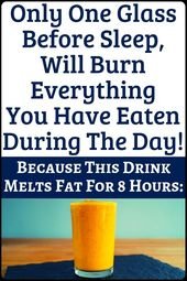 Only one glass per day of this weight loss mixture, will burn everything you hav…