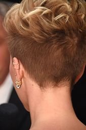 See Scarlett Johansson’s Edgy Oscars Hairstyle From Every Stunning Angle