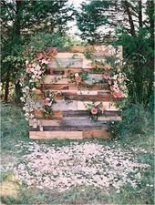 25 Rustic Outdoor Wedding Ceremony Decorations Ideas