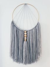 34 of The Best Macrame Hanging & Textile Art Ideas on Any Budget  | Arts and Classy