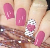 55+ New Collections of Best Valentine’s Day Nail Art Design