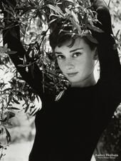 Audrey Hepburn – very stunning vintage angelic seeking Hollywood actress