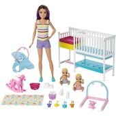 Barbie Skipper Babysitters Inc. Nap ‘n Nurture Nursery Dolls Playset – Walmart.com