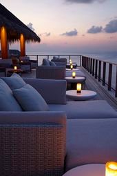 Beach House Outdoor Living on the deck over looking an amazing view of the ocean…