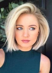 Bob Haircuts and Hairstyles for Women – EveSteps #shortbobhairstylesideas #bobha…