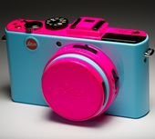 ColorWare Custom Leica Camera-hot pink definitely makes a statement!