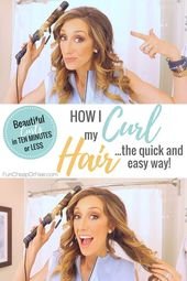 How To Curl Your Hair With A Curling Iron – Fun Cheap or Free