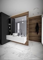 K54 Apartment: A Stylish Apartment Designed with Black-White and Modern Interior | Futurist Architecture