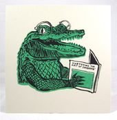 Mastering The Art Of Sunbathing – Risograph Riso Small Art Print