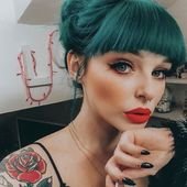 These Teal Hair Looks Will Convince You to Strut Like a Peacock — POPSUGAR