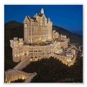 castle hotel poster | Zazzle.com