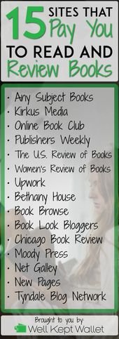 15 Legit Sites That Will Pay You to Read Books