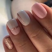 28 Totally Classy Nail Designs to Rock This Winter 1 – #classy #designs #totally…