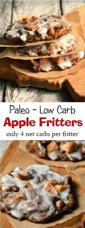 Apple Fritters – Paleo – Low Carb