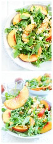 Arugula & Nectarine Salad