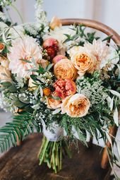 Peach Rustic Boho Wedding Inspiration