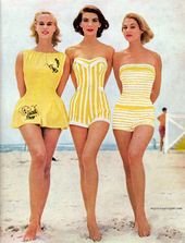 classic day to day: Lovely Females&#39s Swimwear Manner in the 1950&#39s