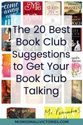 The 20 Best Book Club Suggestions that will Get Your Book Club Talking