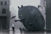 This Japanese Illustrator Gives Life To Giant Animals