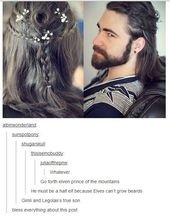 When this guy’s beautiful hair and beard were too much to handle.