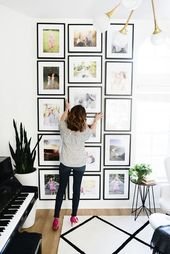 15 DIY Photo Gallery Wall Ideas For Your Home – Nikki’s Plate