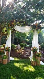 33 Ideas For Outdoor Spring Wedding33DECOR
