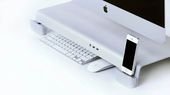 A Multifunctional iMac Stand For All Your Desktop Needs – Design Milk
