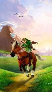 Download The Legend Of Zelda Ocarina Of Time 3D HD Wallpaper In 480×854 Screen…