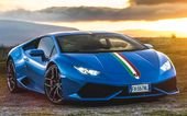 Download wallpapers Lamborghini Huracan, 4k, 2017 cars, Ad Personam, tuning, supercars, blue huracan, Lamborghini besthqwallpapers.com